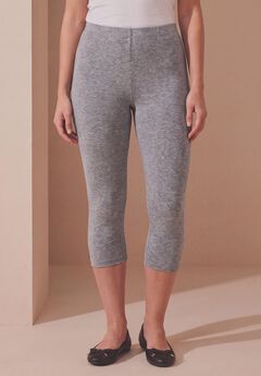 Plus Size Activewear Capri Pants