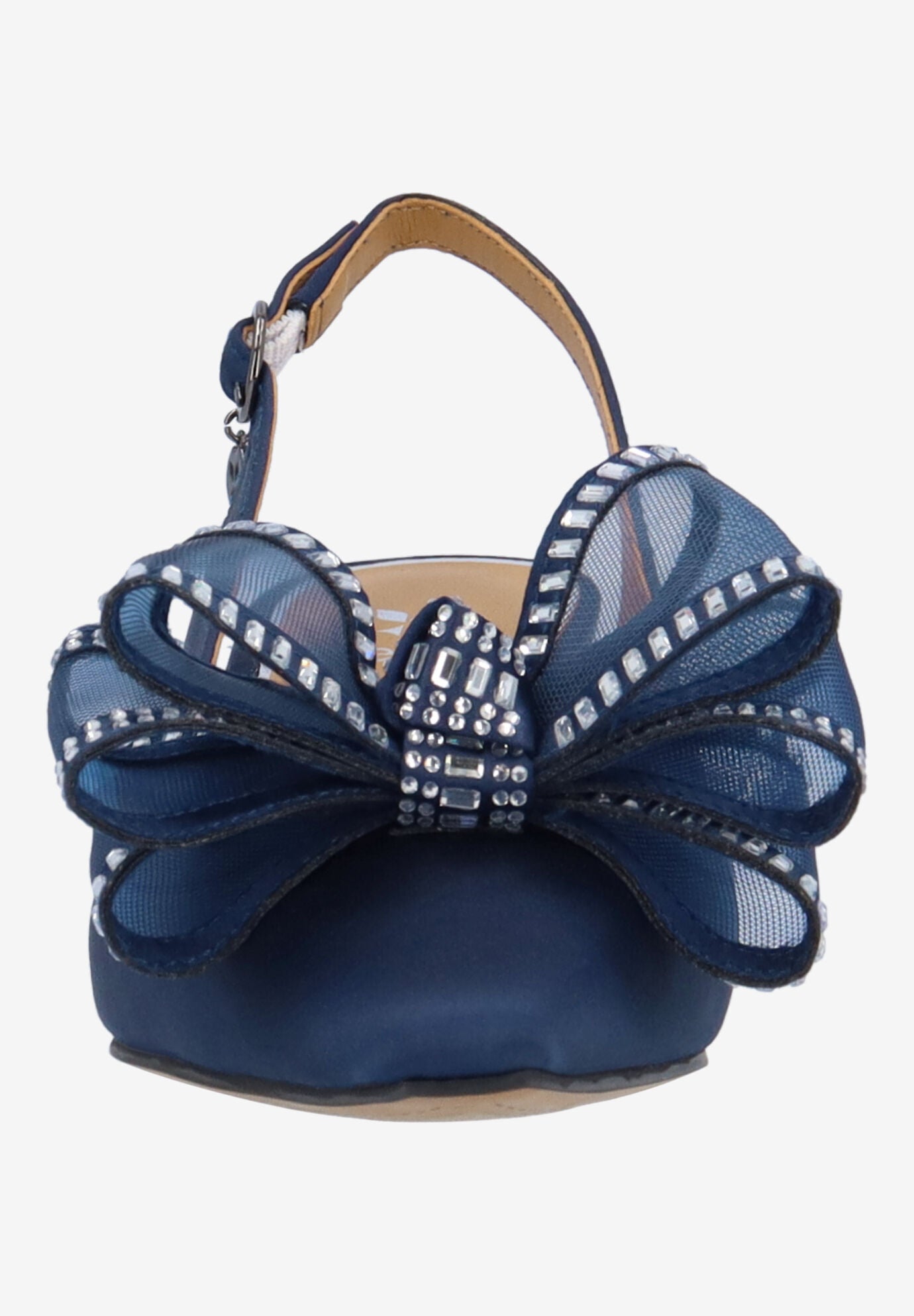 Kalindra Slingback Pump, NAVY, alternate image number 2