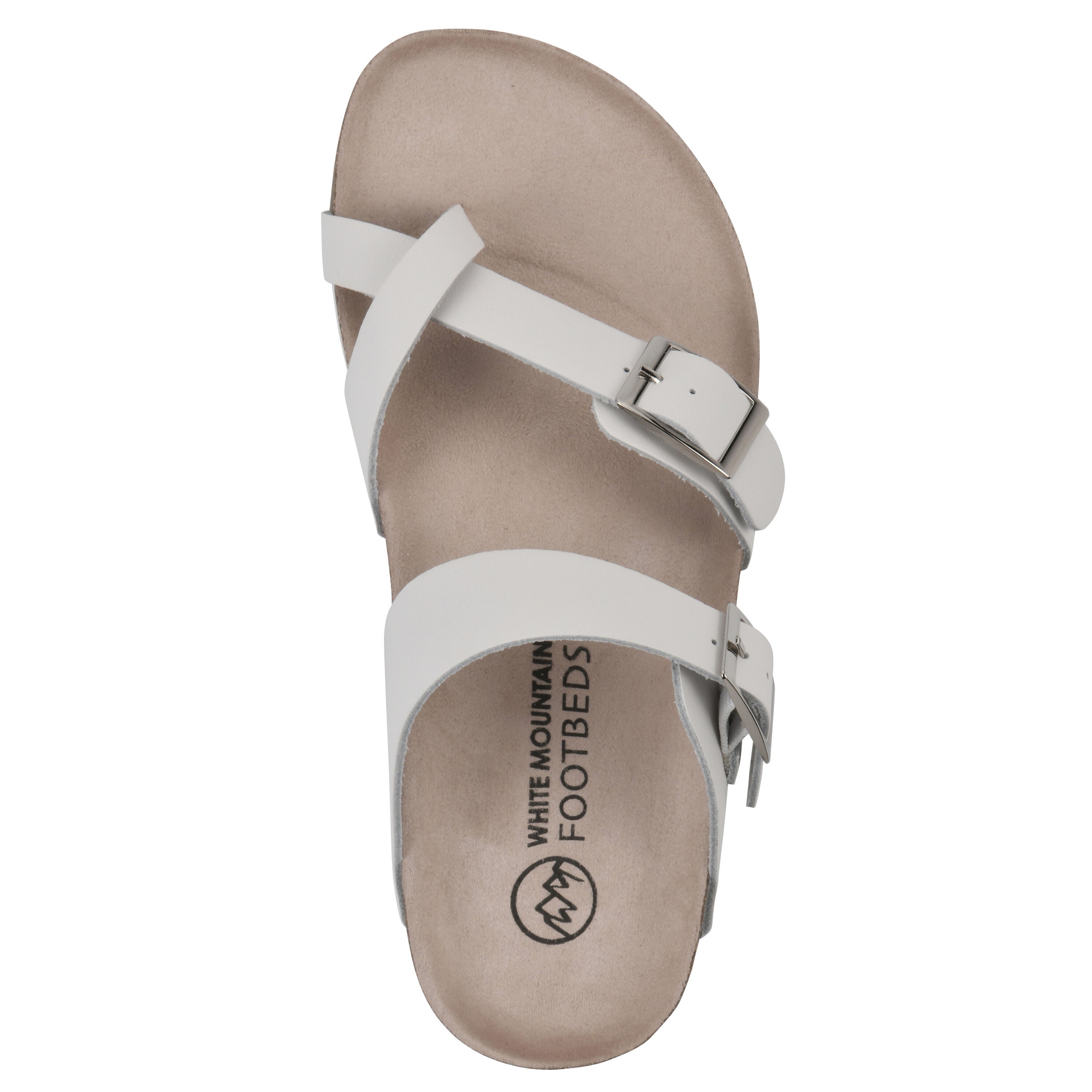 Gracie Footbed Sandal, WHITE WHITE SOLE, alternate image number 4
