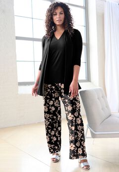 Ultrasmooth® Fabric Wide-Leg Pant