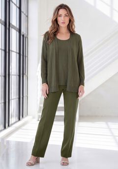 Plus Size Drop Needle Cardigan Lightweight Sweater Knit