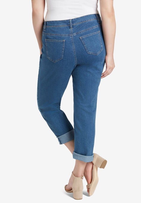Boyfriend Jean with Invisible Stretch®, , on-hover image number null
