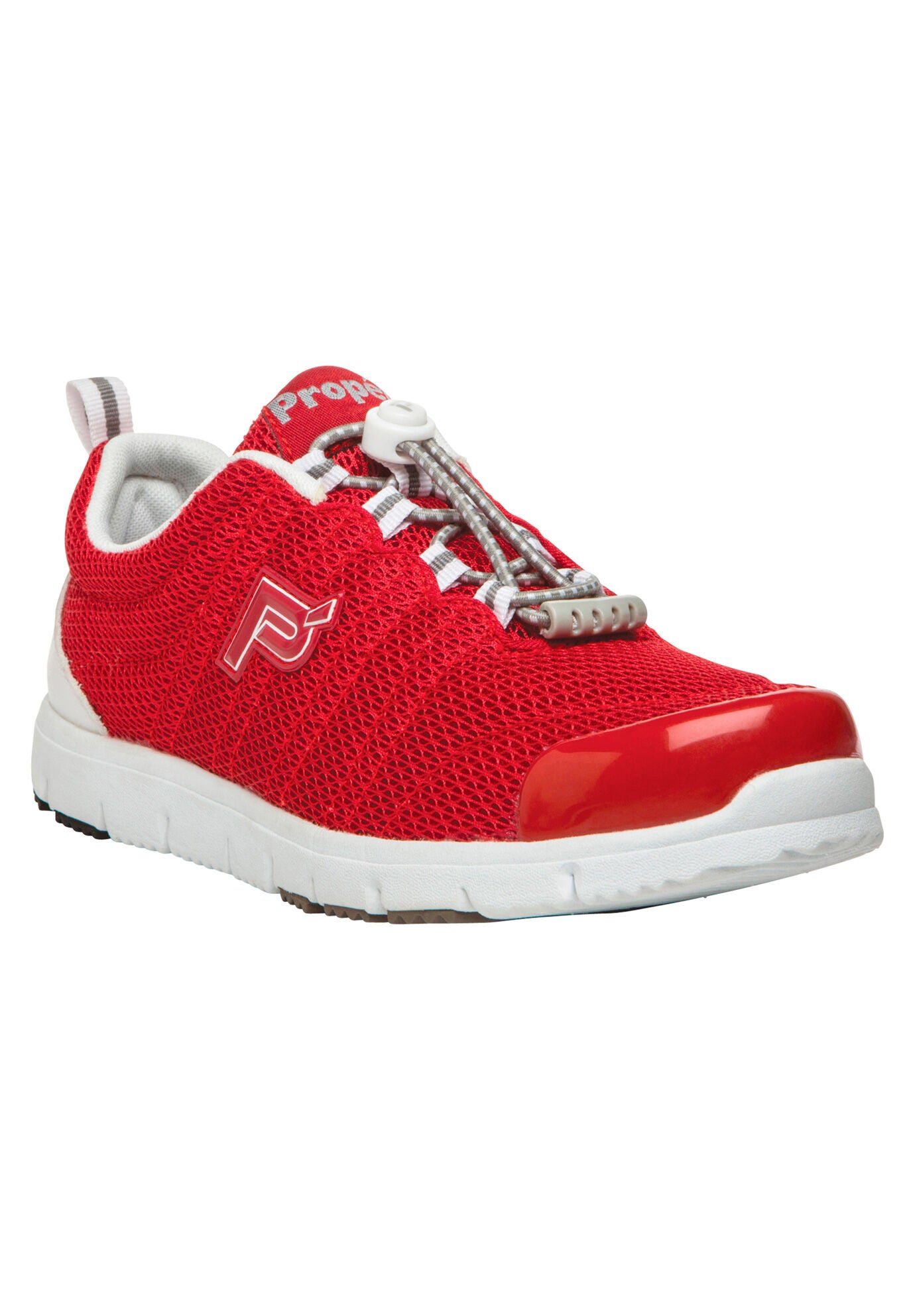 TravelWalker II Sneaker by Propet®, RED MESH, hi-res image number 0