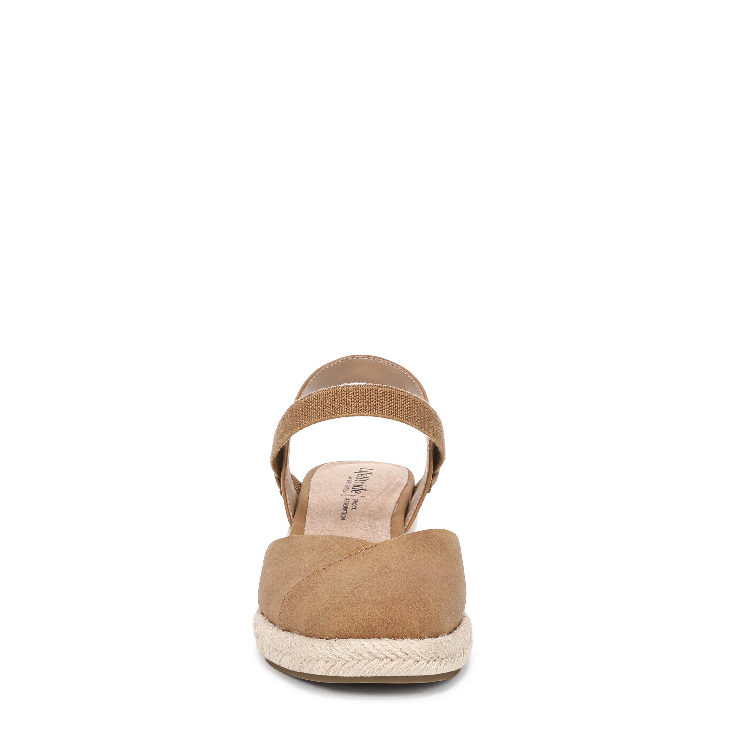 Pilar Wedge Sandal, TAN, alternate image number 4