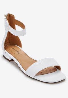 White Strappy Sandals
