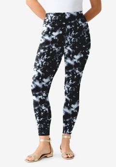 Plus Size Essential Stretch Ankle Length Pull-On Legging