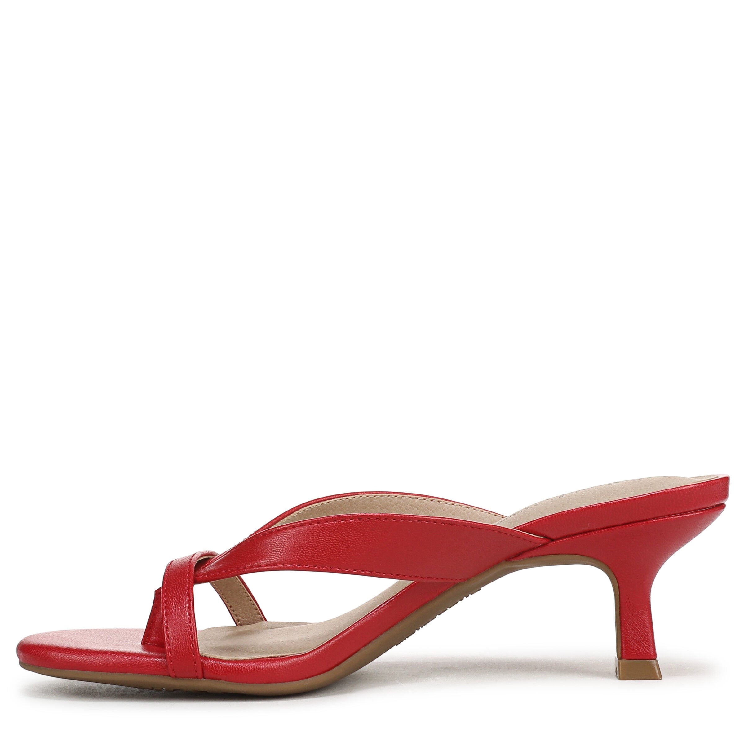 Navine Thong Sandal, FIRE RED, alternate image number 5