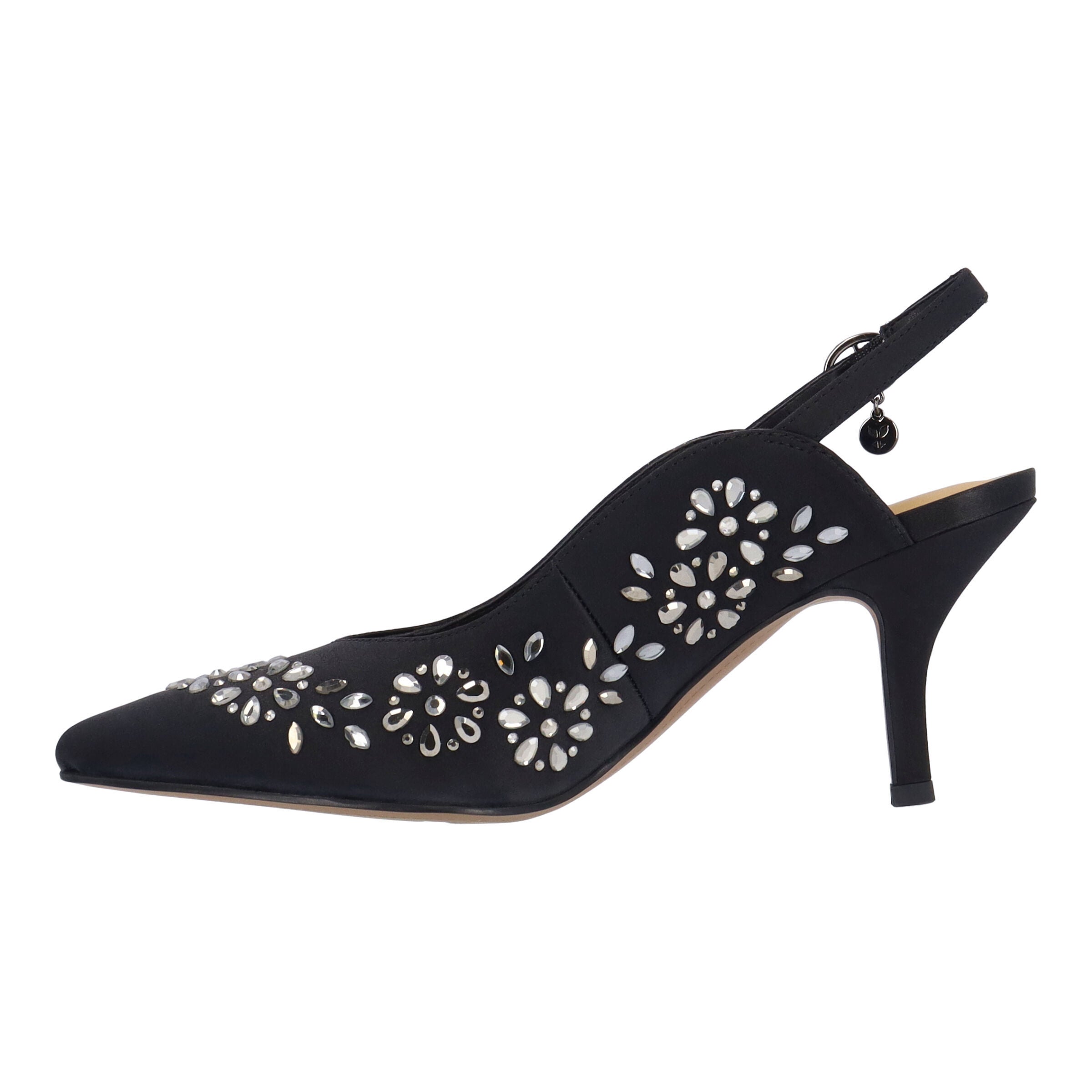 Solara Slingback Pump, BLACK, alternate image number 4
