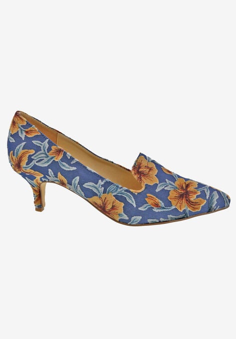 Bobcat Kitten Heel Pump, , alternate image number null