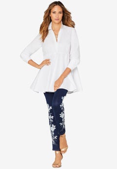 Poplin Swing Tunic