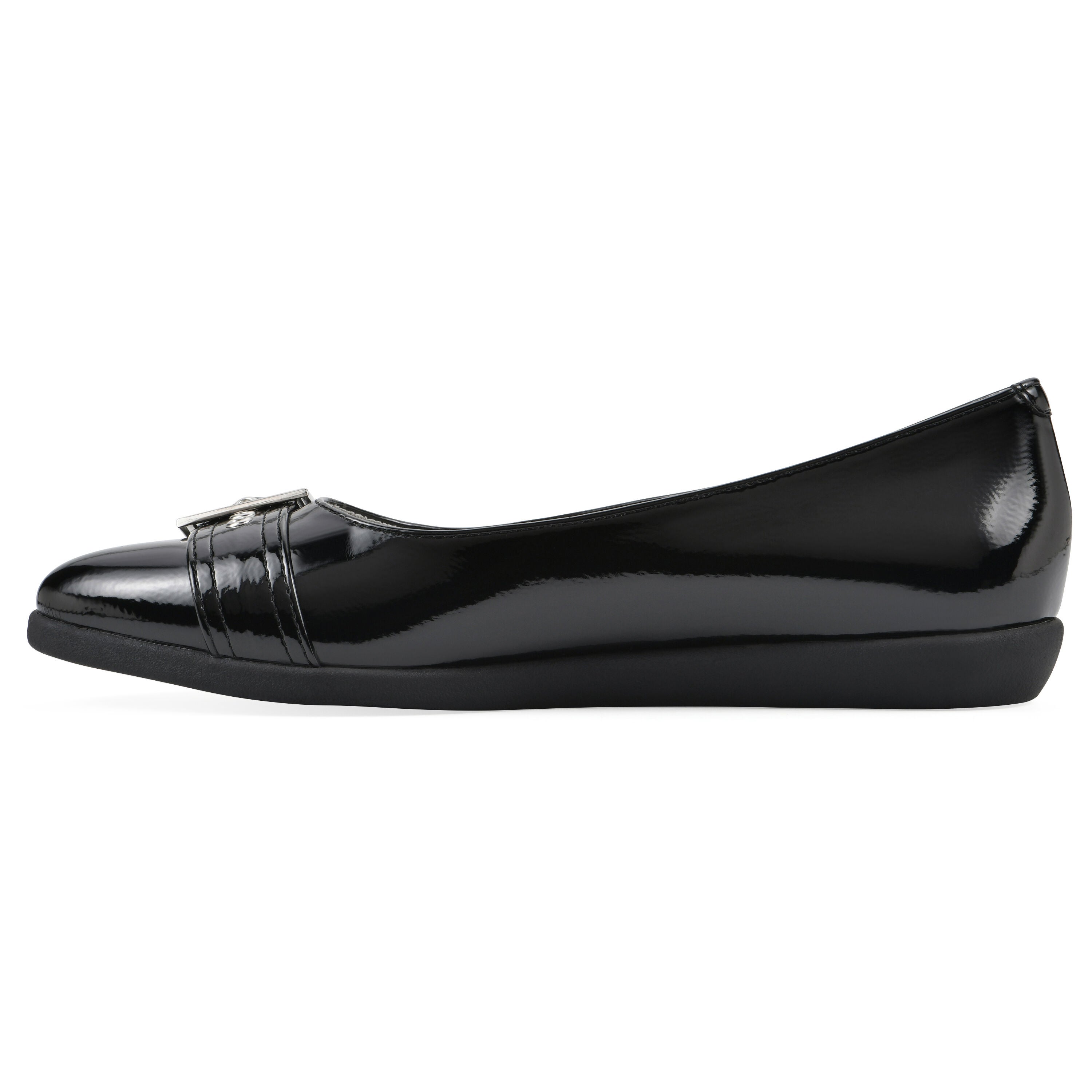 Miliani Ballet Flat, BLACK PATENT, alternate image number 3