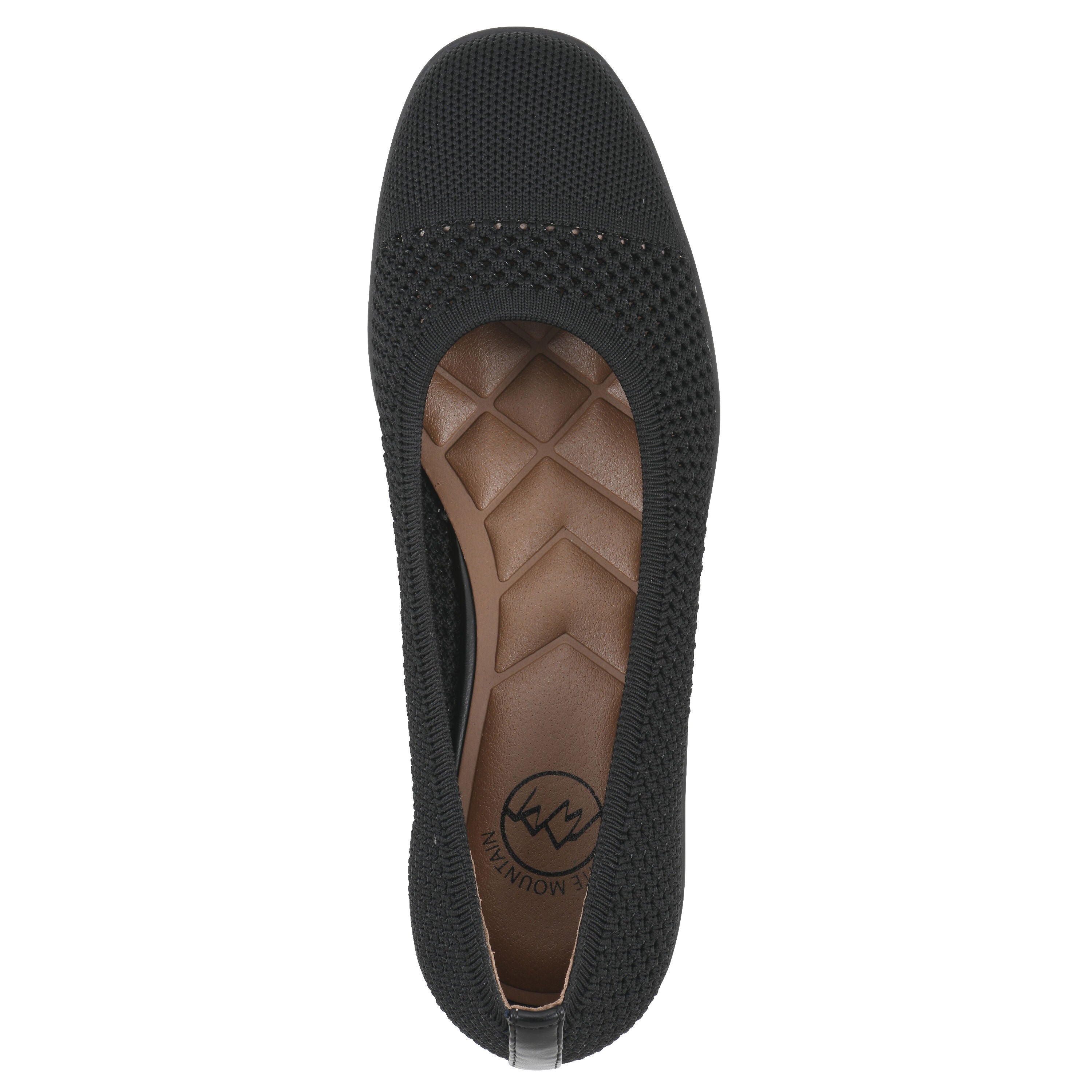Florian Ballet Flat, BLACK FABRIC, alternate image number 4