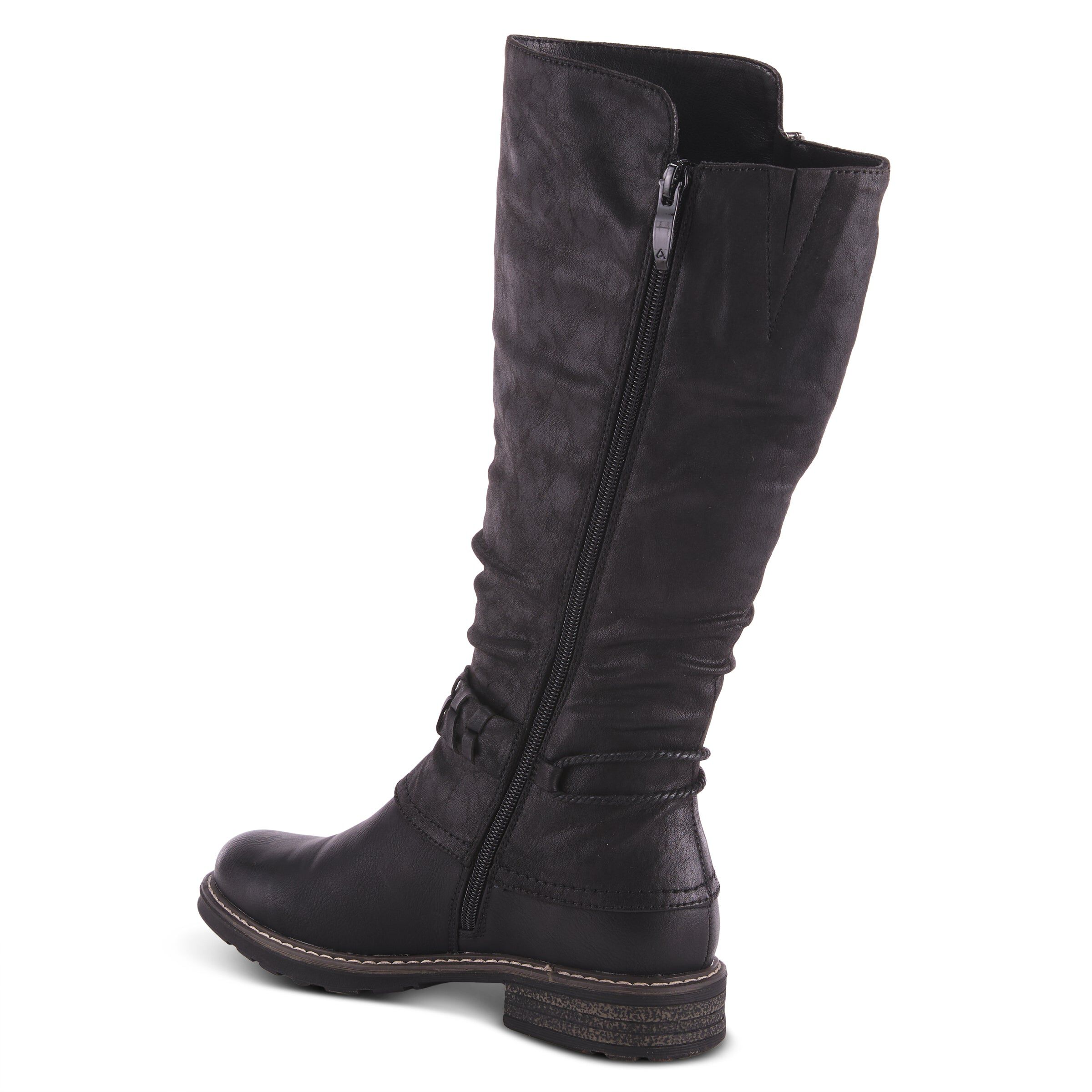 Kabuta Tall Boots, BLACK, alternate image number 6