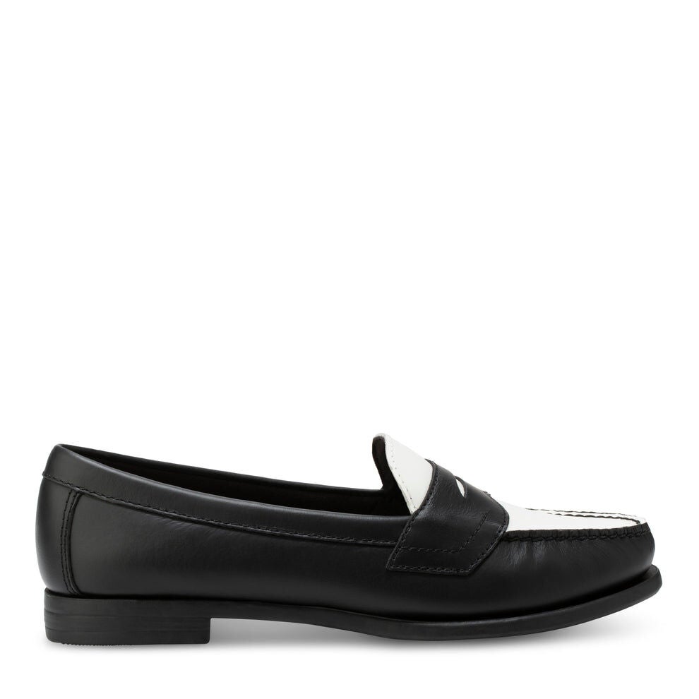 Classic II Penny Loafer, BLACK WHITE, alternate image number 2