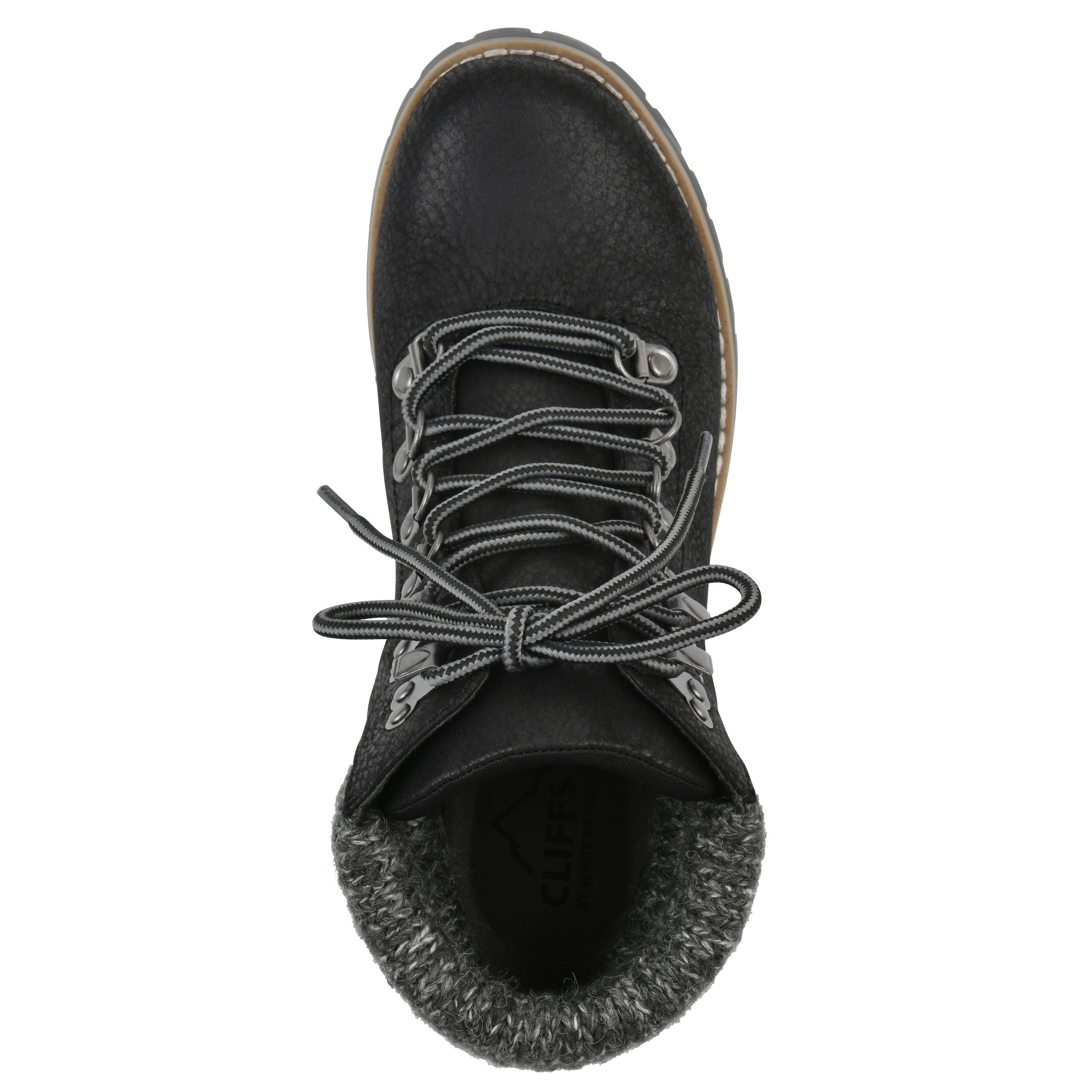 Pathfield Lace-Up Bootie, BLACK FABRIC, alternate image number 4