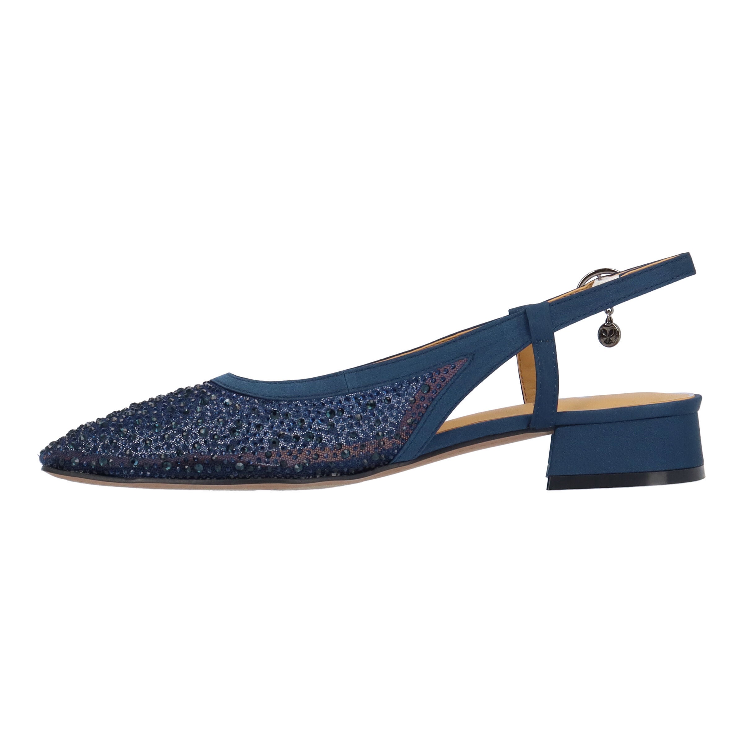 Layton Slingback Pump, NAVY, alternate image number 4
