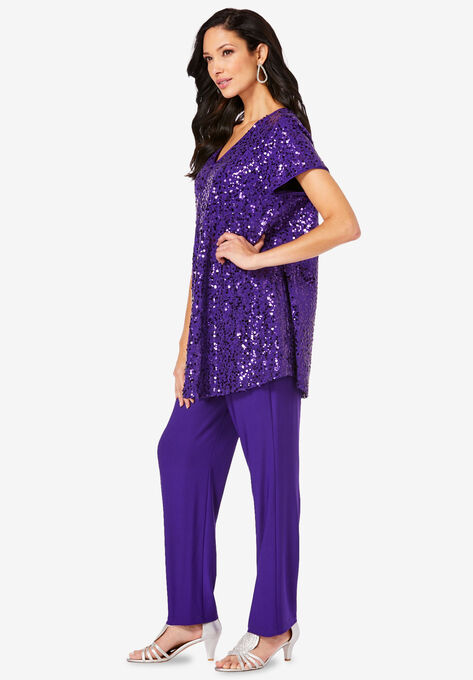 Sequin Tunic & Pant Set, , alternate image number null