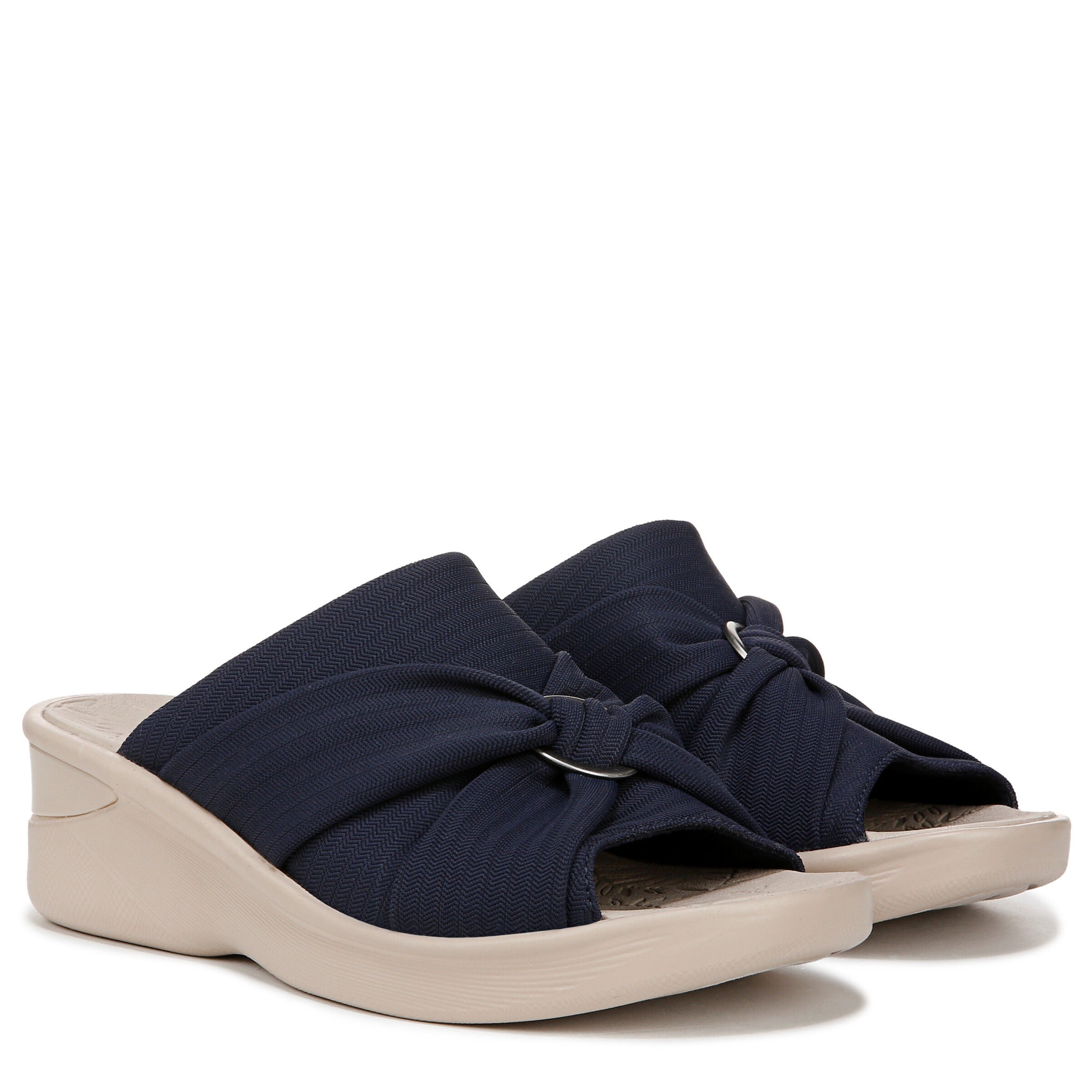 Serenade Slide Sandal, NAVY BLAZER, alternate image number 2