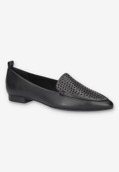 Alessi Perf Pointed Toe Flat