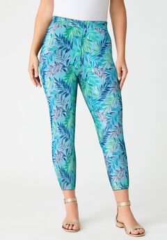 Plus Size Essential Stretch Capri Legging