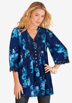 Juliet Lace Trim Shirt