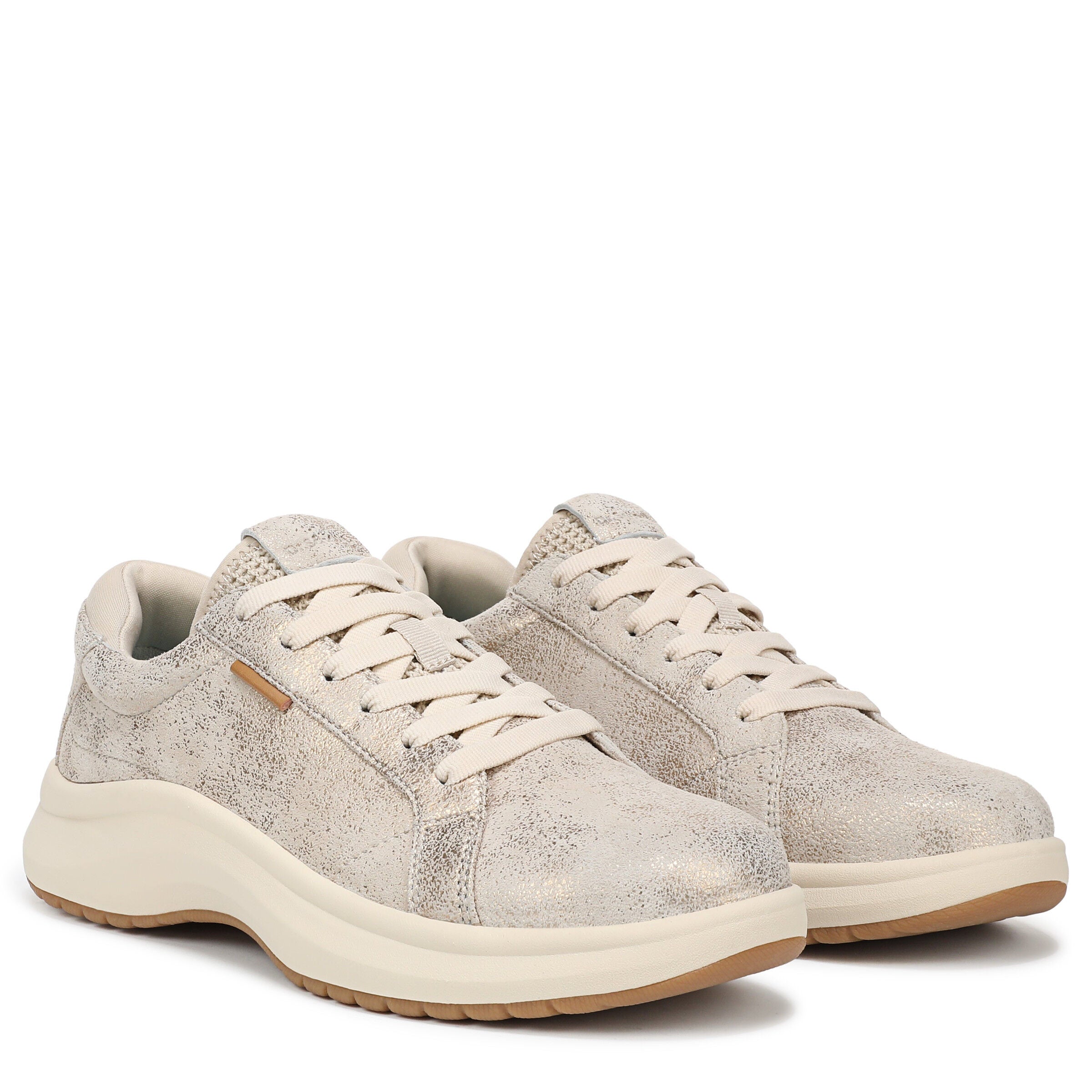 Feel Good Lace Up Sneaker, GOLD, alternate image number 2