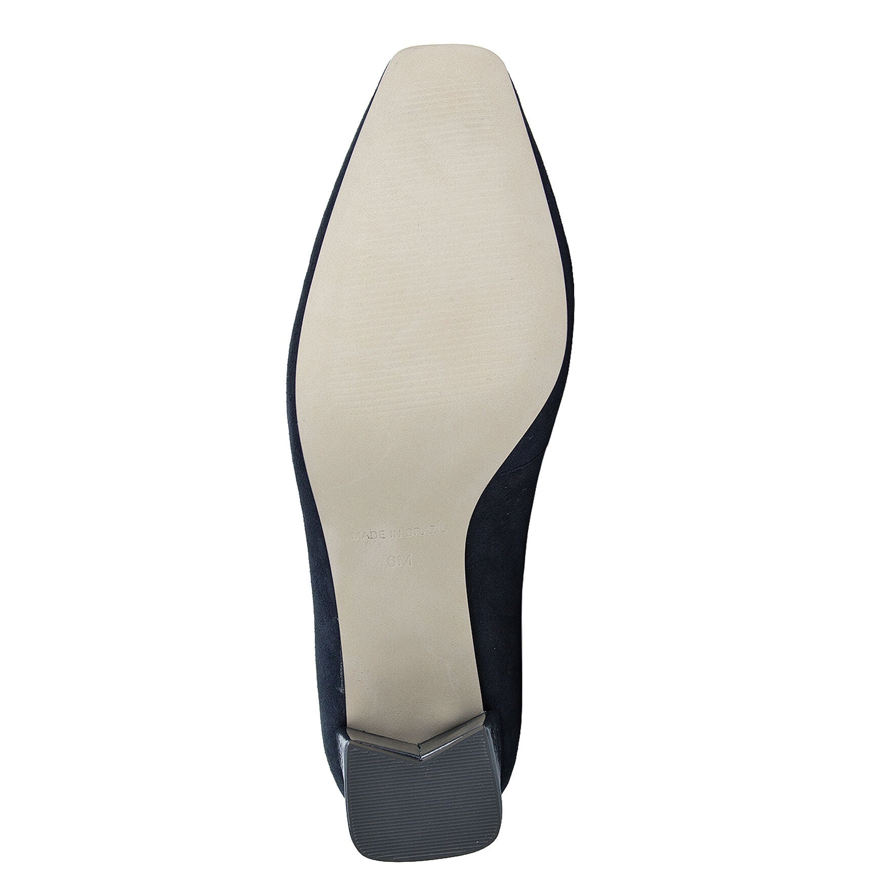 Meredith Square Toe Suede Pump, NAVY SUEDE, alternate image number 6