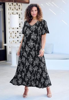 Plus Size Velour Dresses