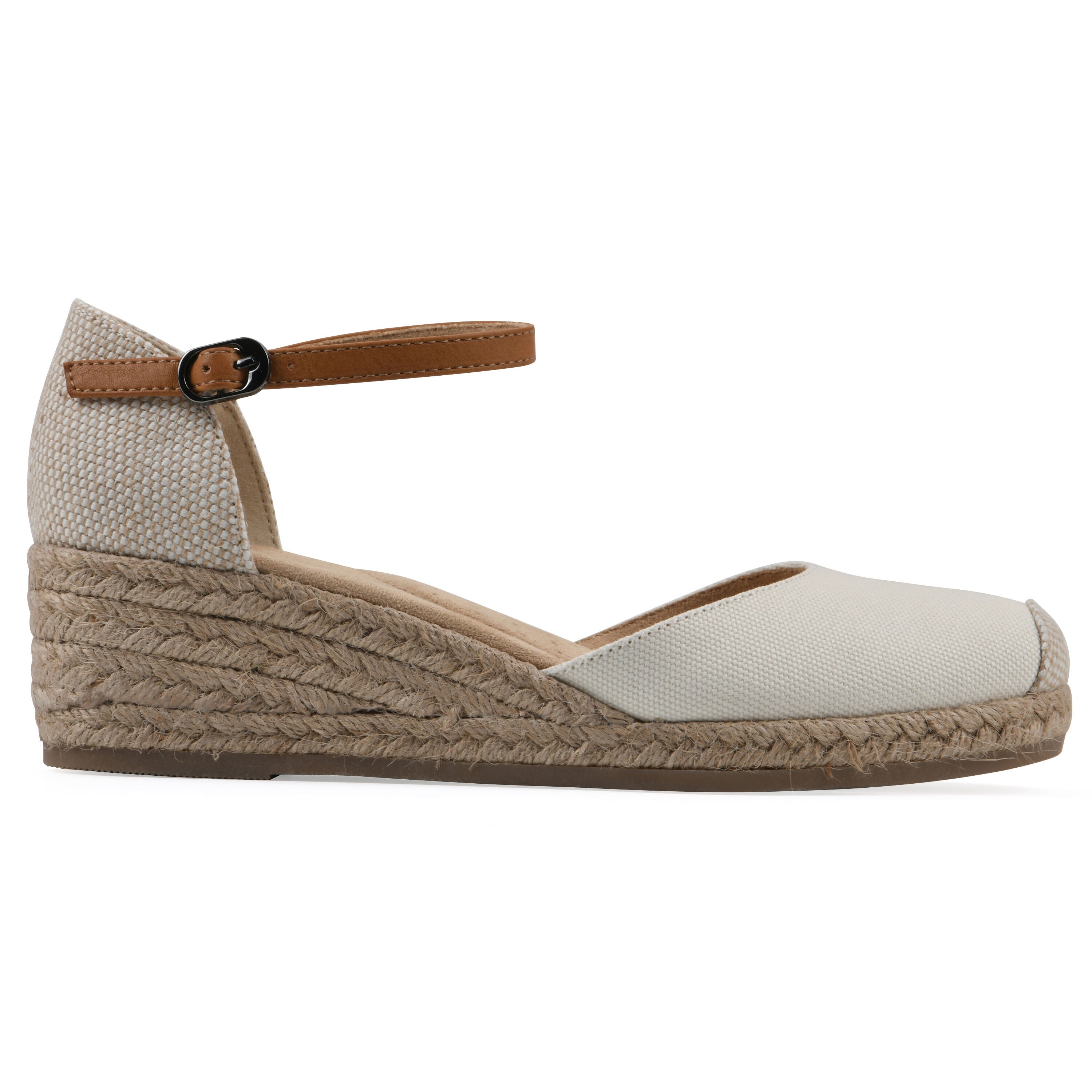 Maintain Espadrille Wedge, NATURAL FABRIC, alternate image number 2
