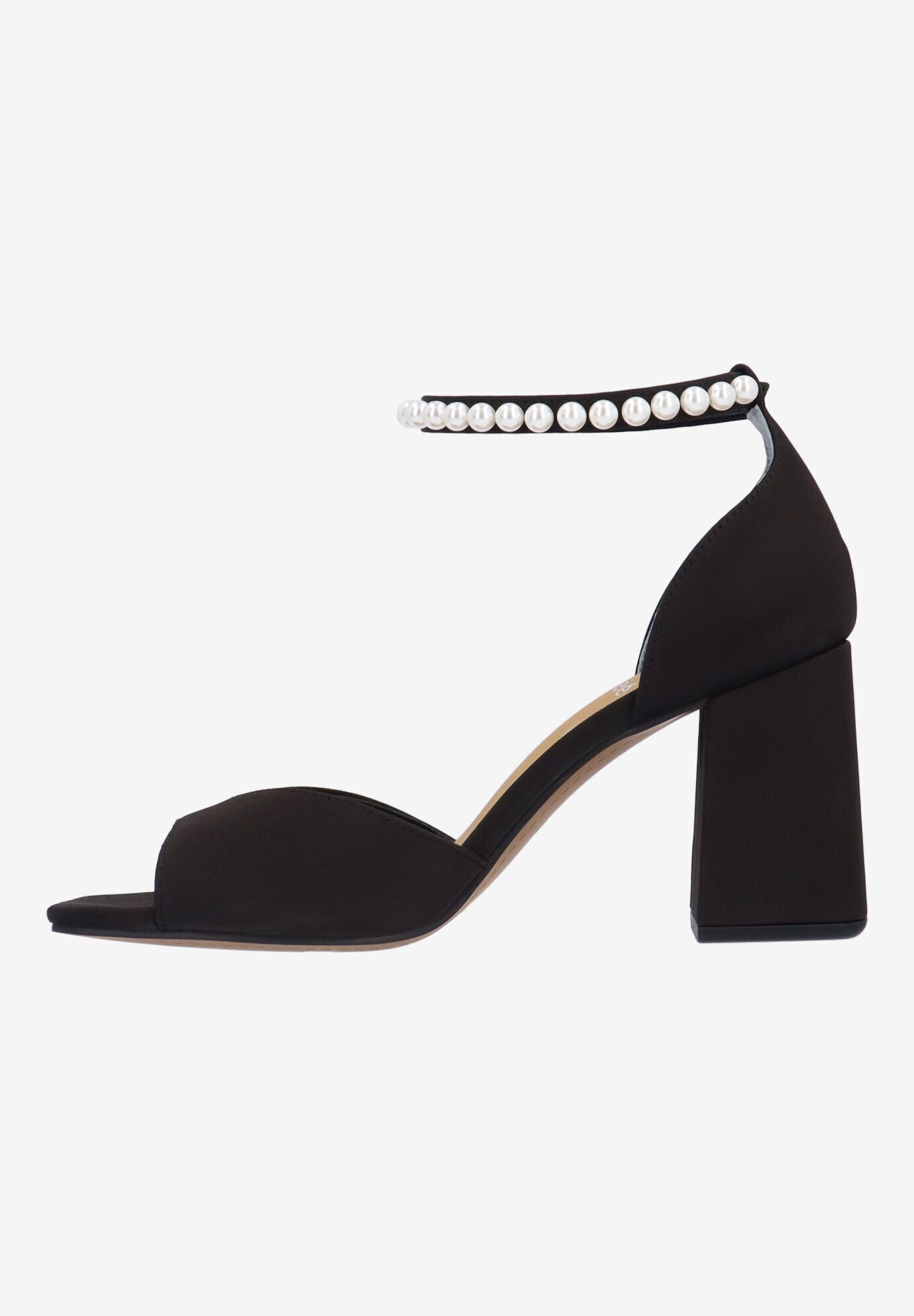 Nerida Ankle Strap Sandal, BLACK, alternate image number 4