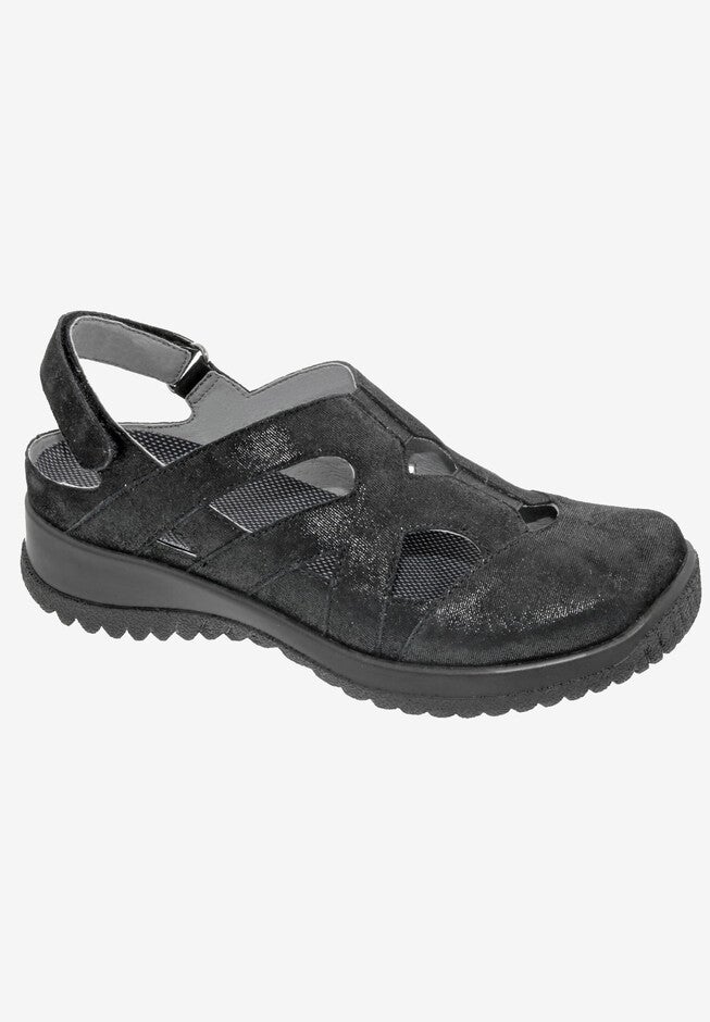 Drew Smiles Flats, BLACK LEATHER, hi-res image number 0