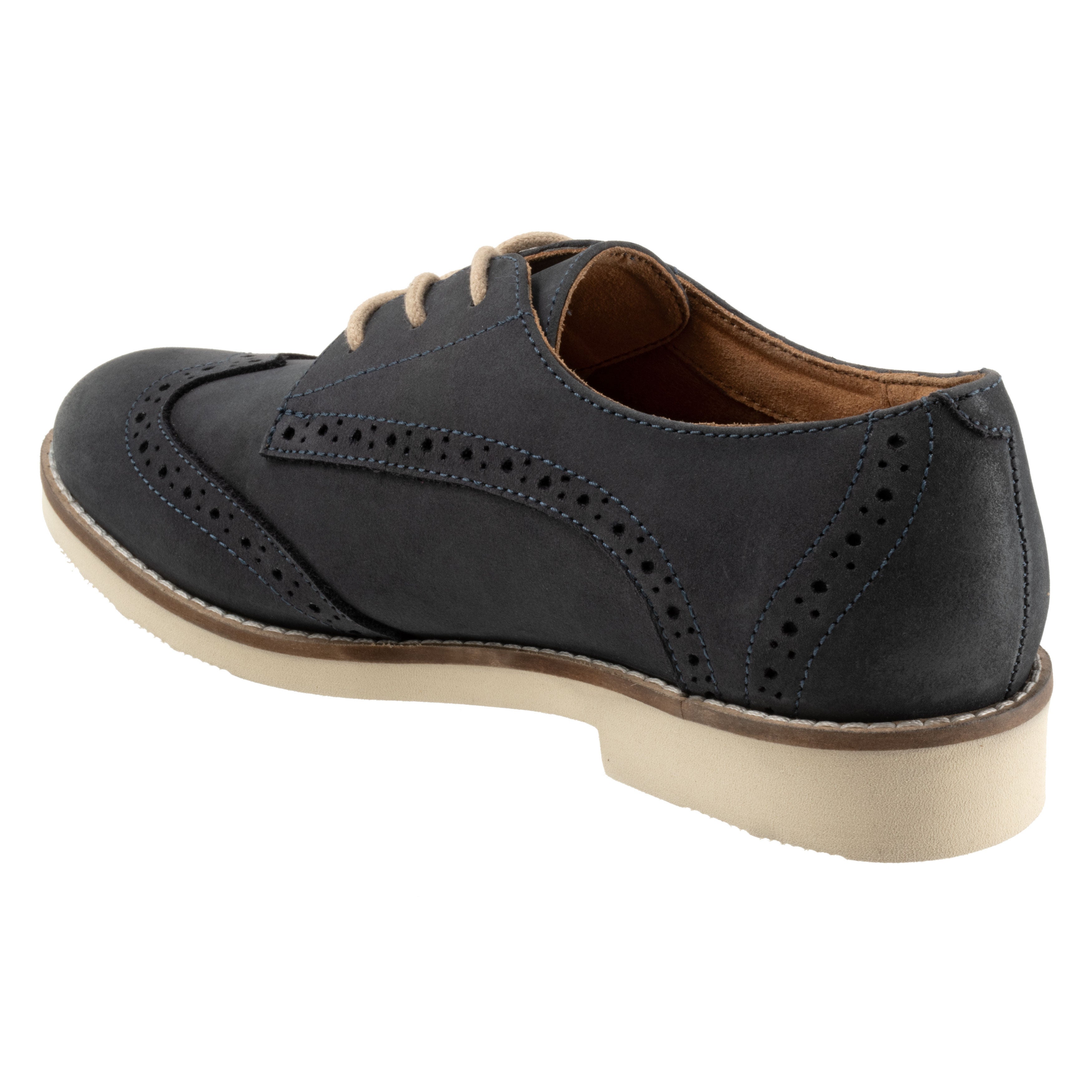 Willet Flat, DARK NAVY NUBUCK, on-hover image number 1
