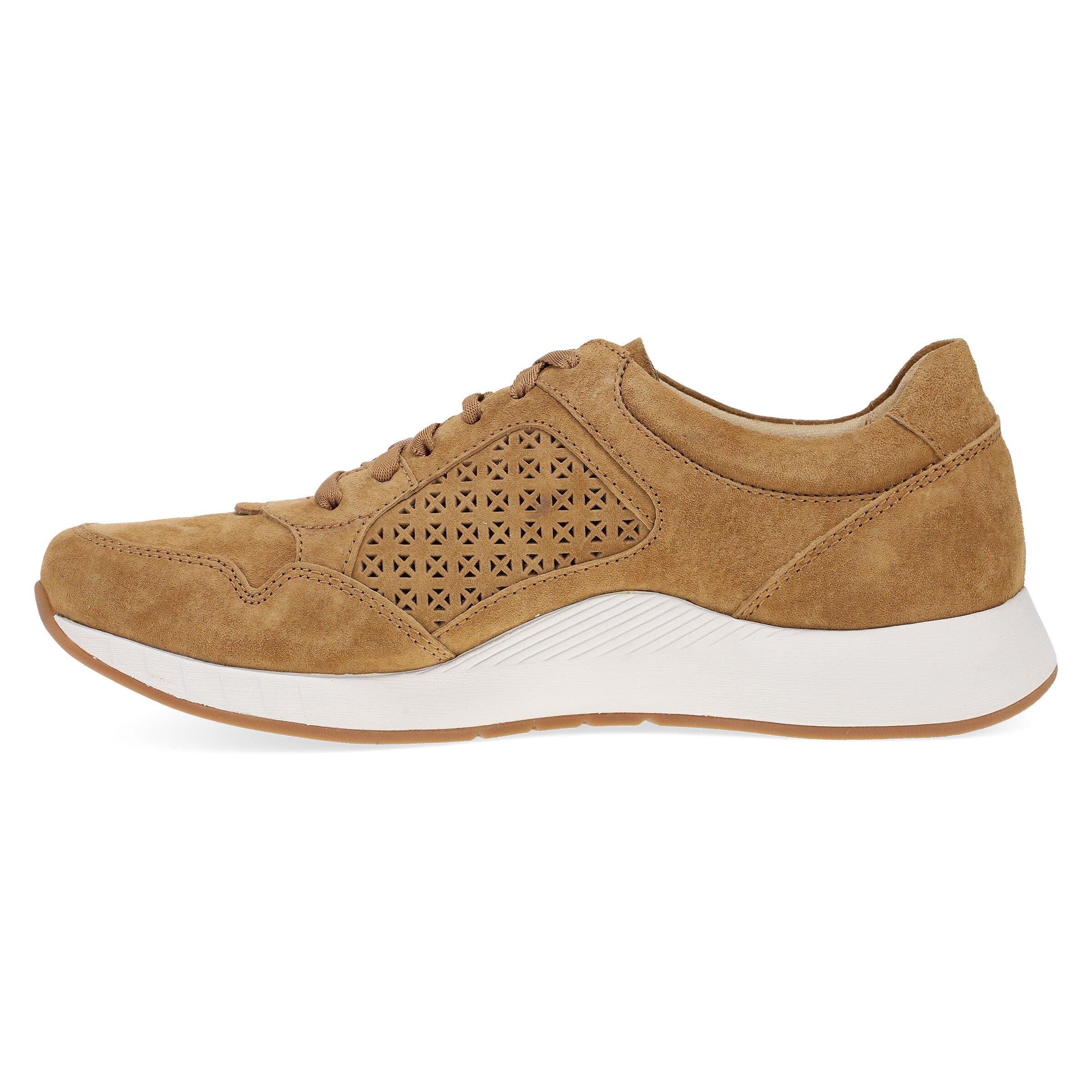 Catie Laceup Sneaker, TAN, alternate image number 6