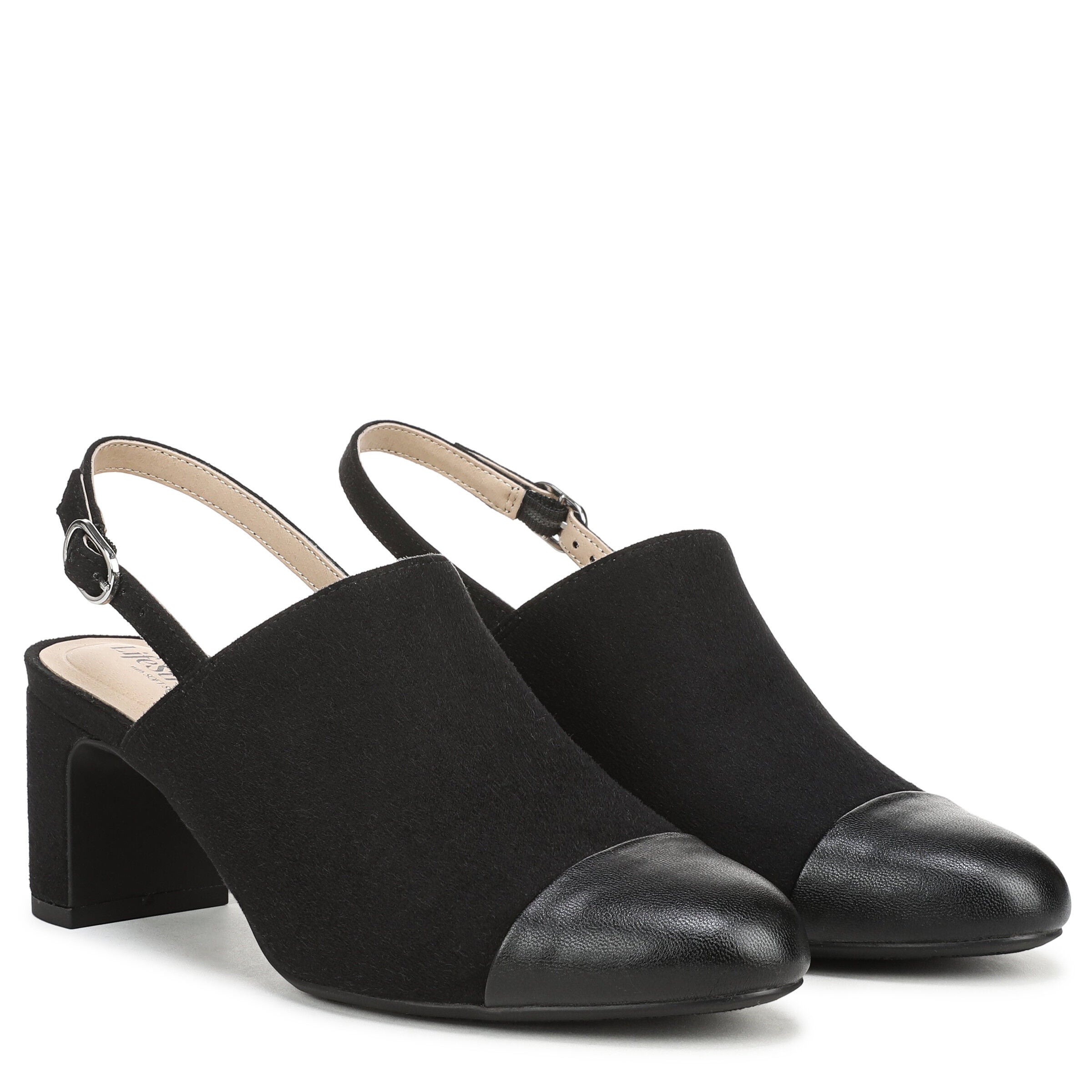 Tessa Slingback Pump, BLACK, alternate image number 2