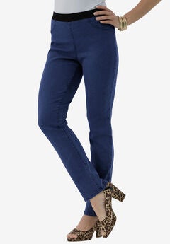 Plus Size Stretch Pull On Jeans