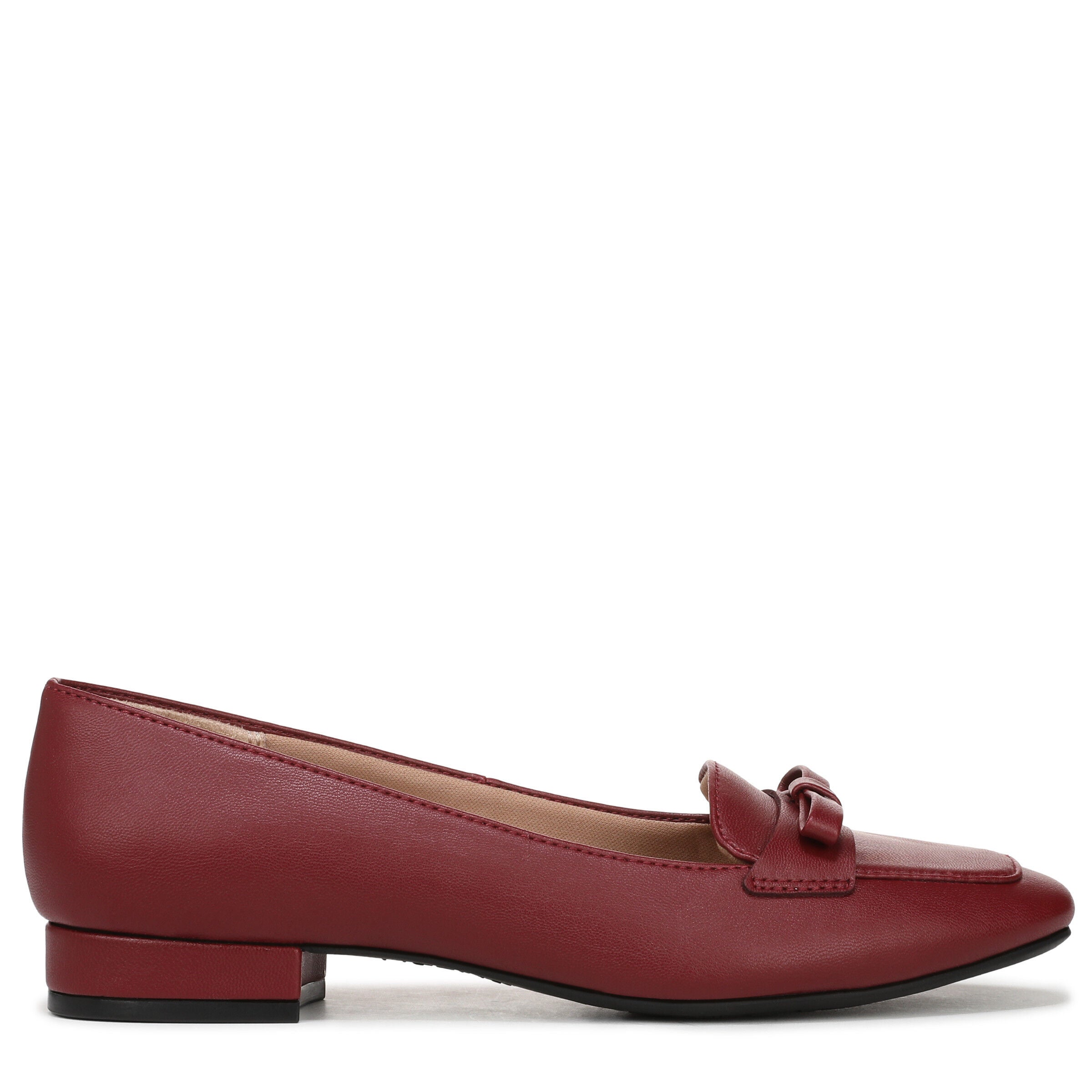 Claudine Skimmer Flat, DARK CHERRY, alternate image number 3