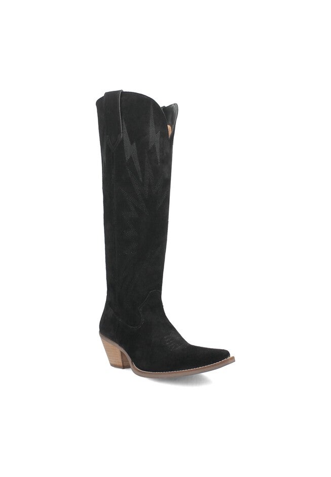 Thunder Road Tall Calf Boot, BLACK, hi-res image number 0