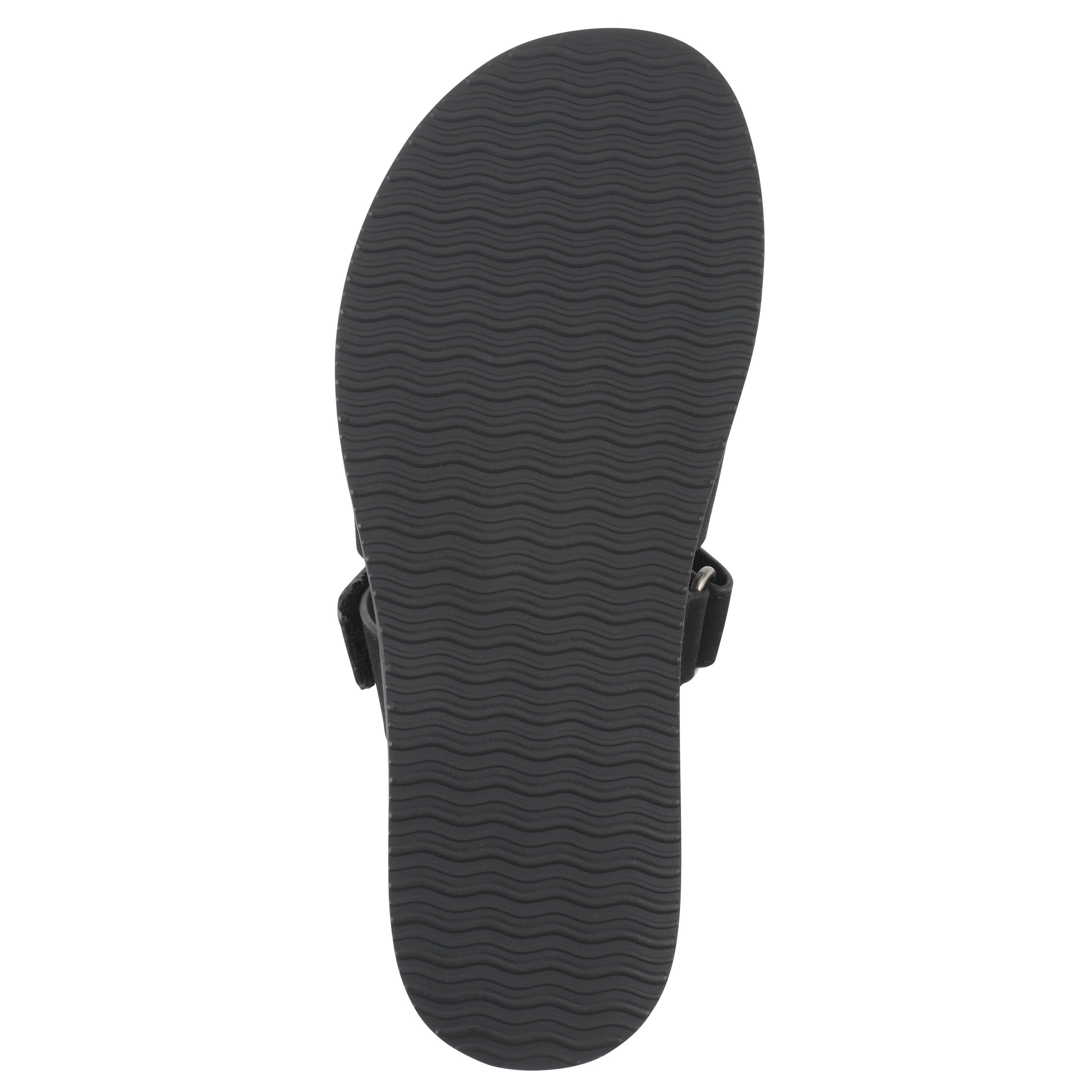 Mazi Slide Sandal, BLACK SMOOTH, alternate image number 5