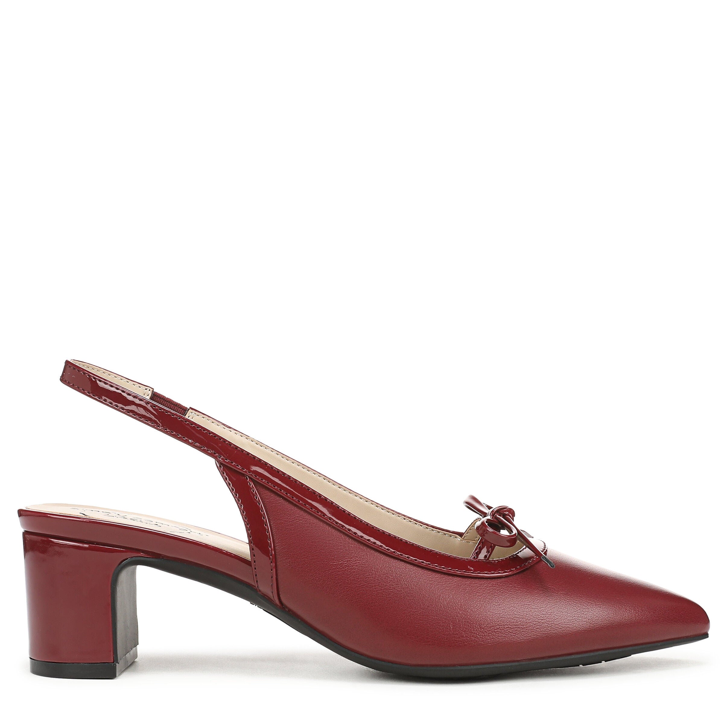 Maisy Slingback Pump, RED, alternate image number 3