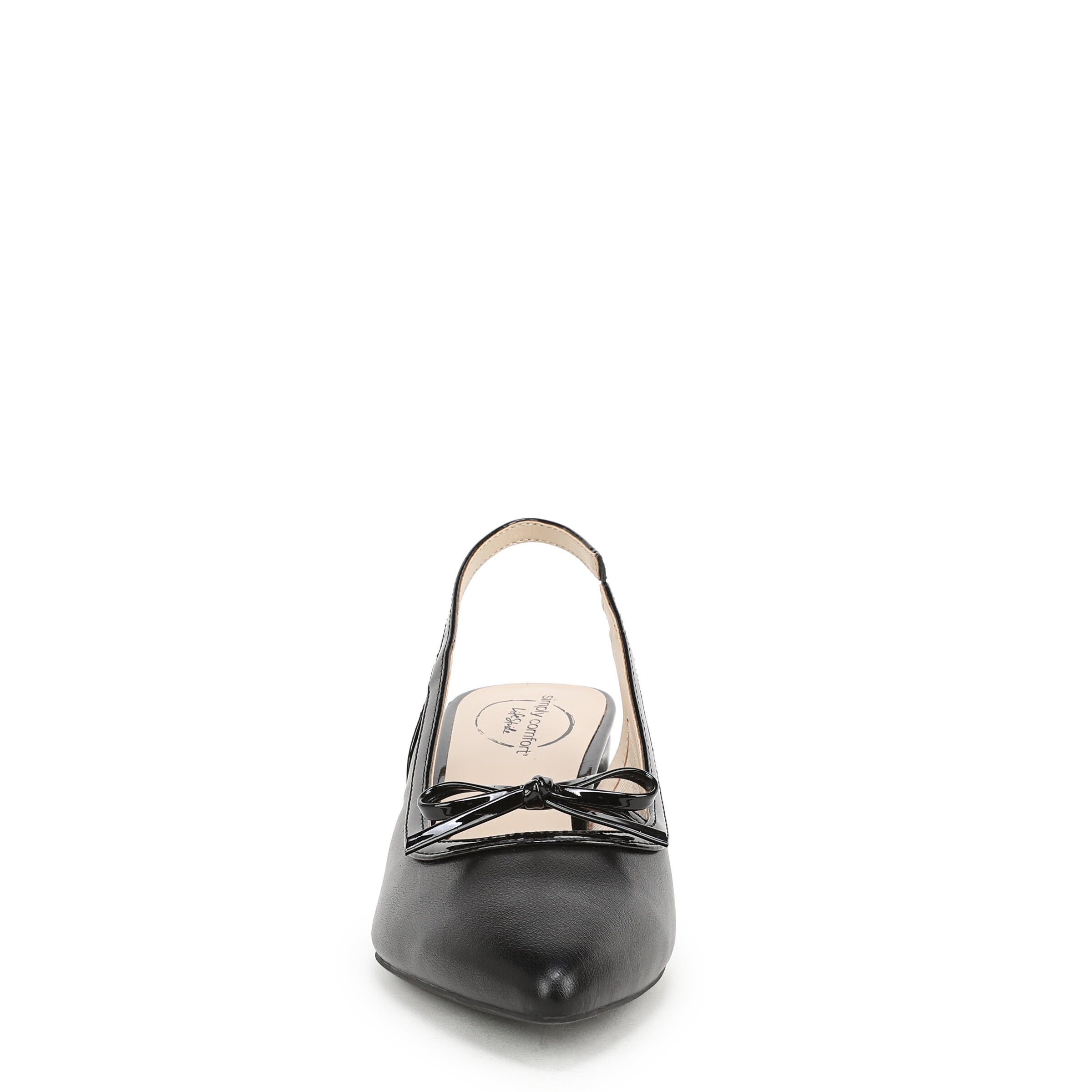 Maisy Slingback Pump, BLACK, alternate image number 4