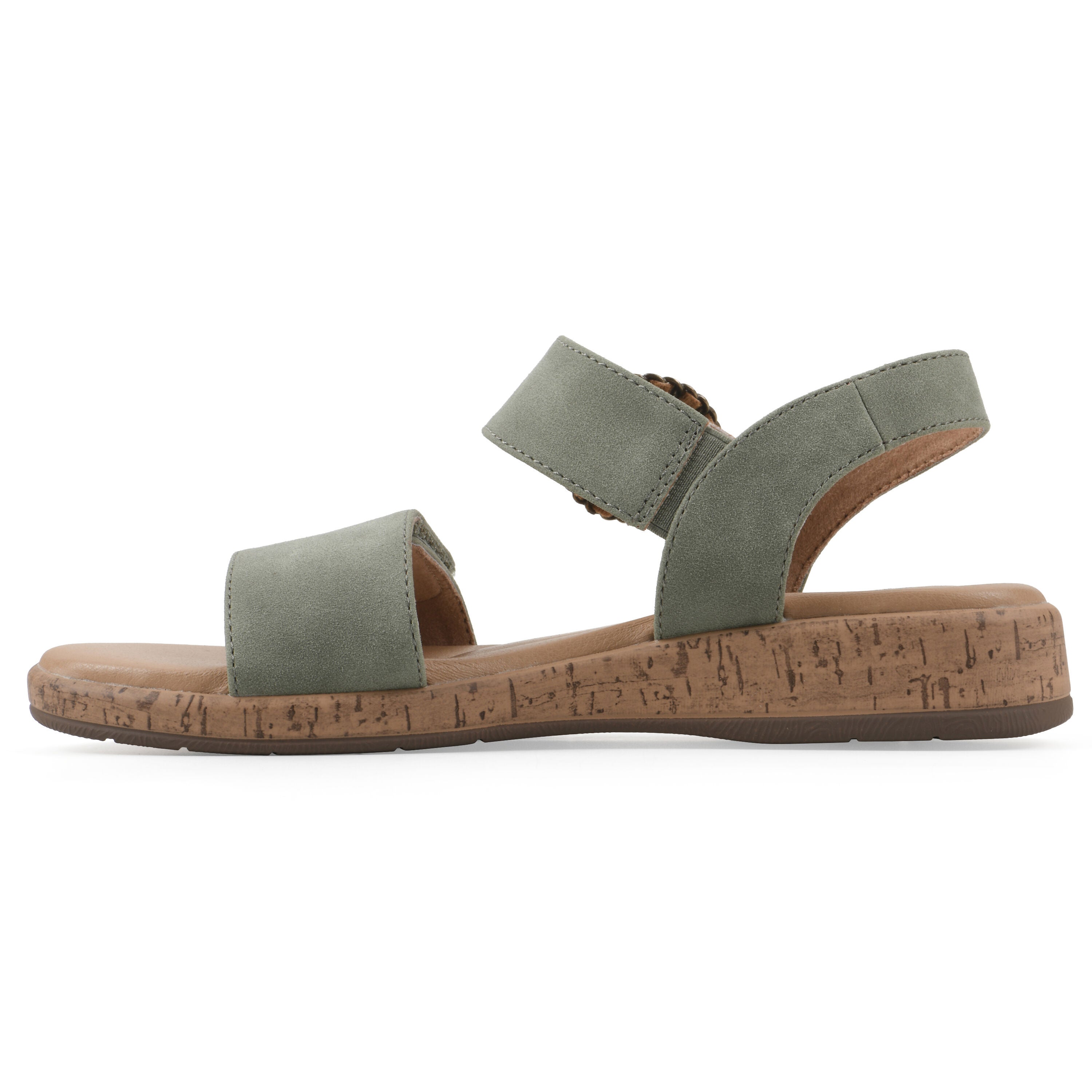 Bonique Dress Sandal, SAGE NUBUCK, alternate image number 3