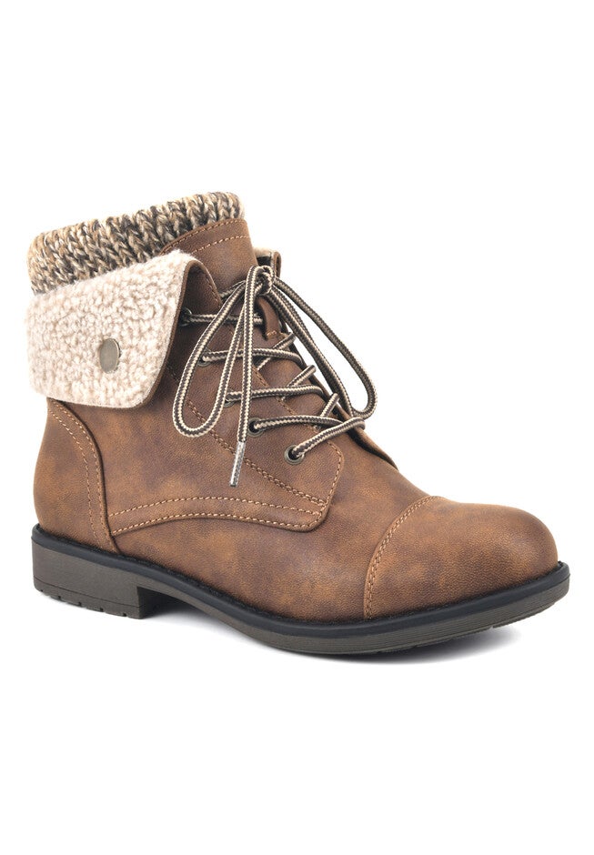 Cliffs Duena Bootie, TOBACCO FABRIC FLEECE, hi-res image number 0