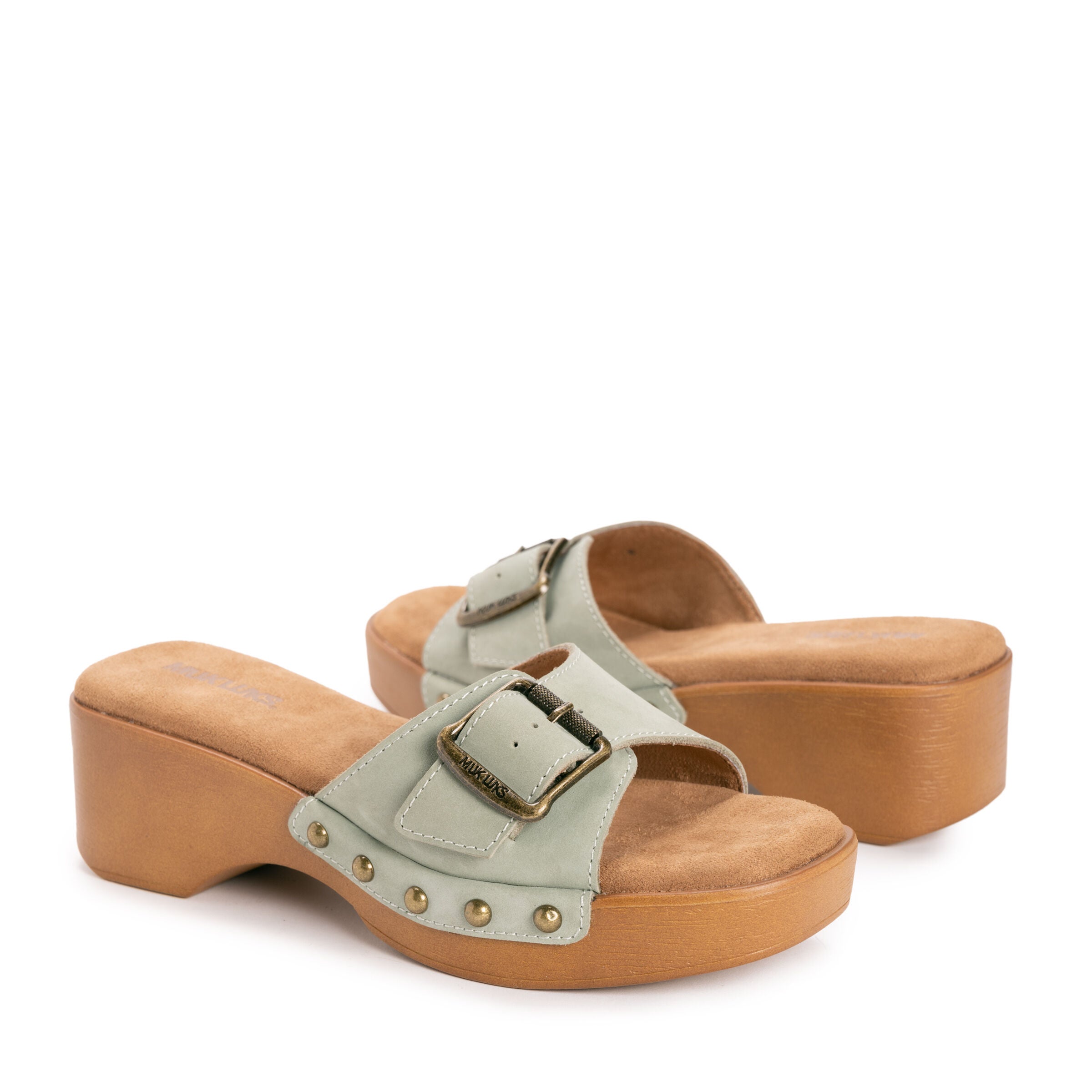 Cora Sandal, SAGE NUBUCK, alternate image number 2