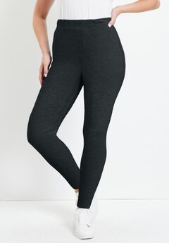 Plus Size Cotton Spandex Leggings