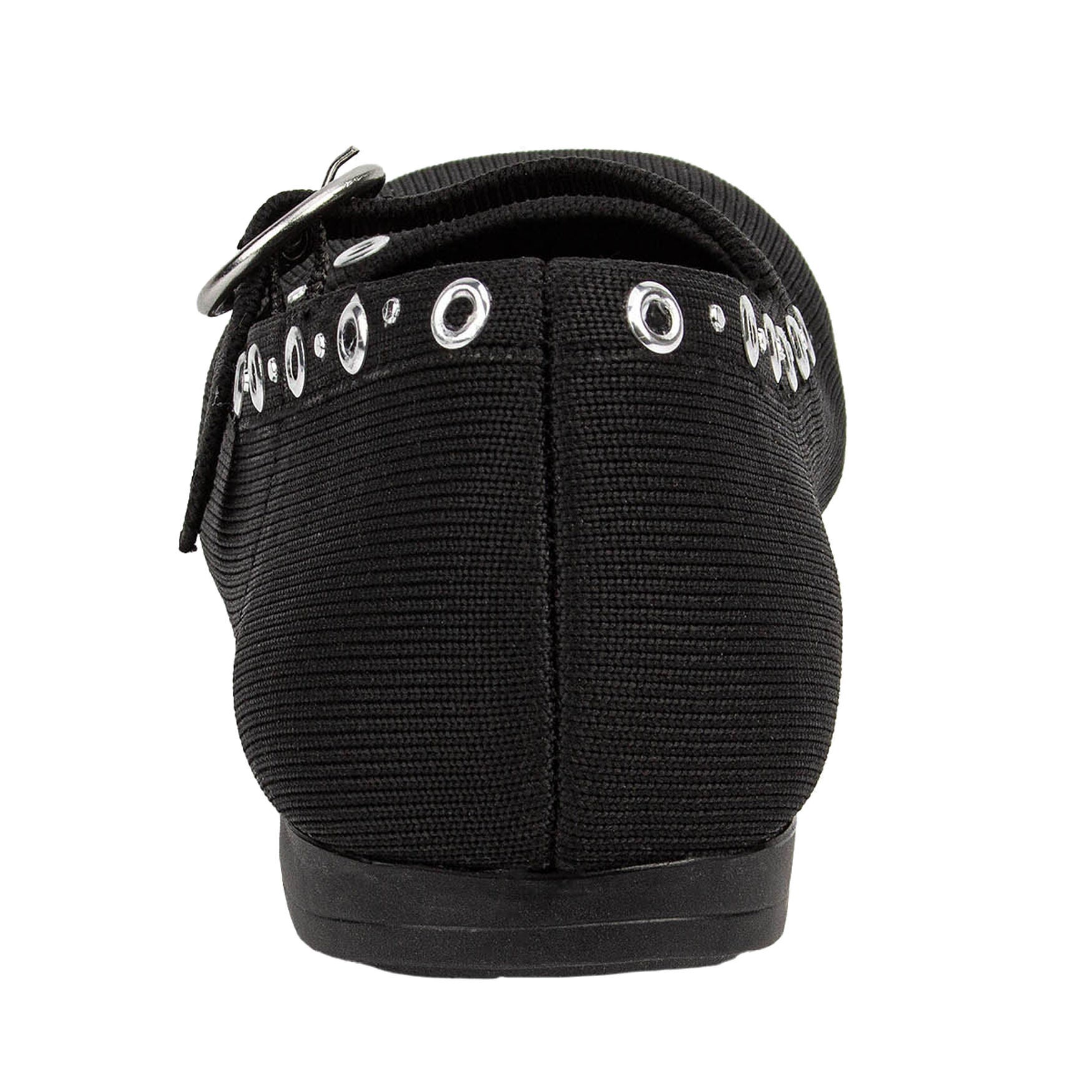 Naomi Mary Jane Stretch Flat, BLACK KNIT STUDS, on-hover image number 1