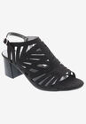 Shadow Heeled Sandal, BLACK NUBUCK, hi-res image number null