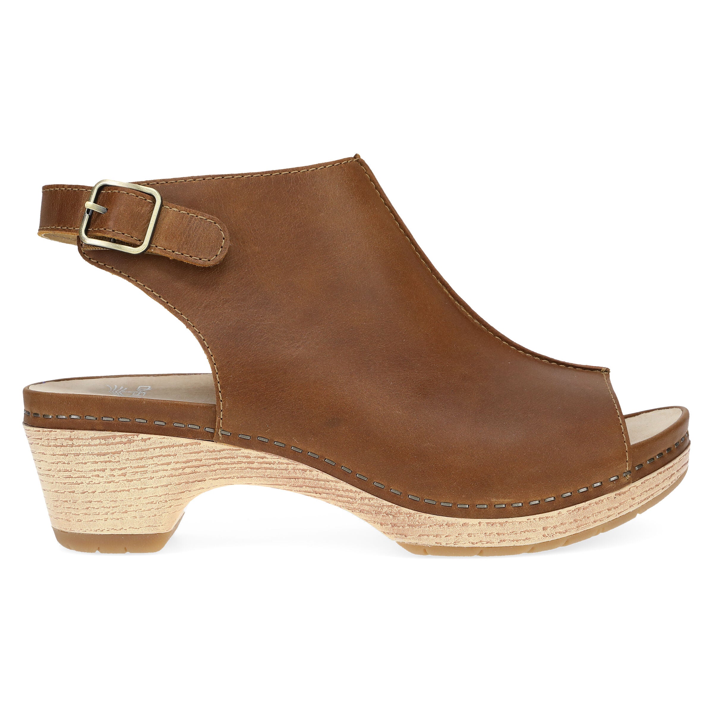 Lizzy Pull Up Sandal, TAN, alternate image number 4