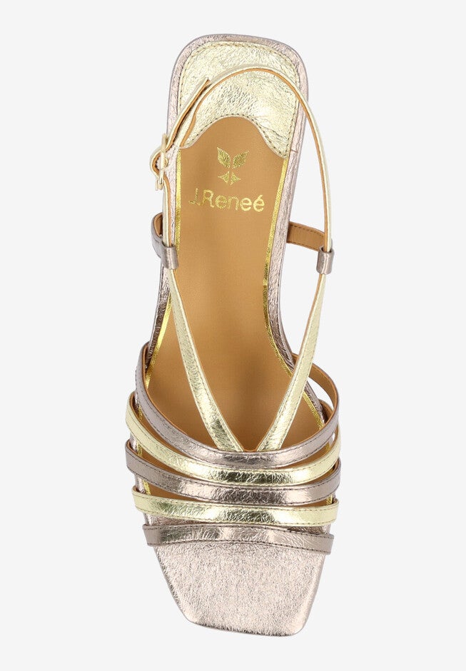 Regan Slingback Sandal, TAUPE GOLD, alternate image number 2