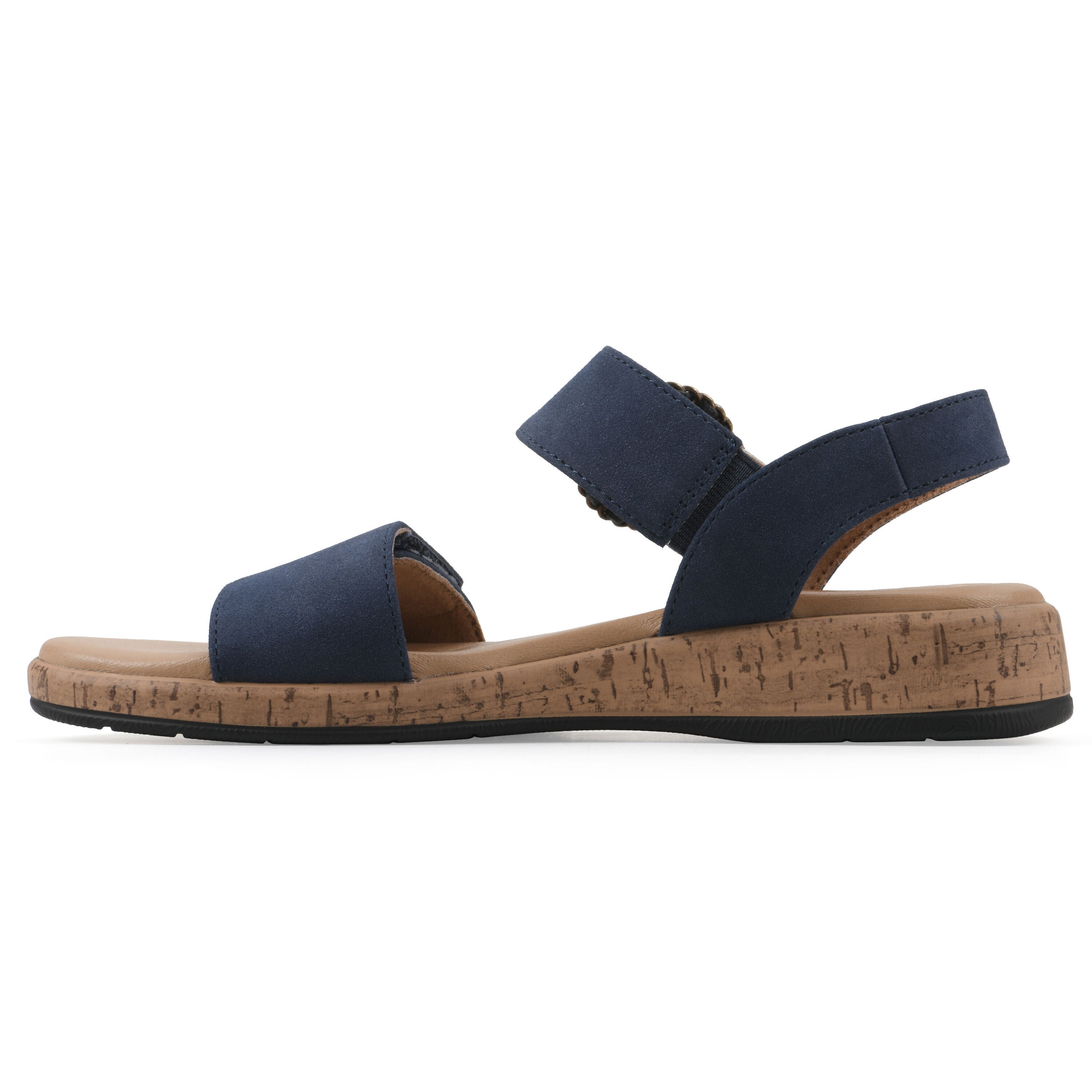 Bonique Dress Sandal, NAVY SUEDED SMOOTH, alternate image number 3