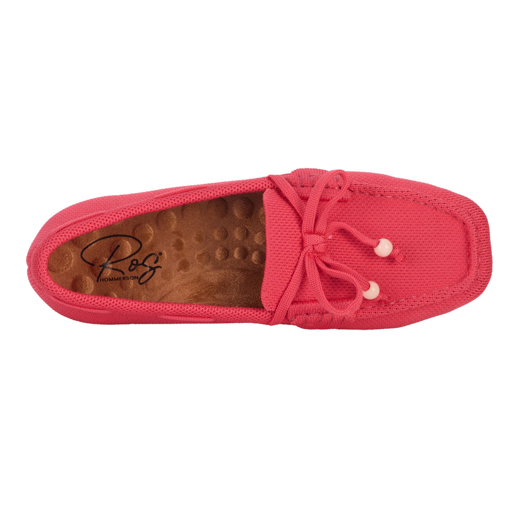 Neve Flat Knit Moccasin, PINK KNIT, alternate image number 5